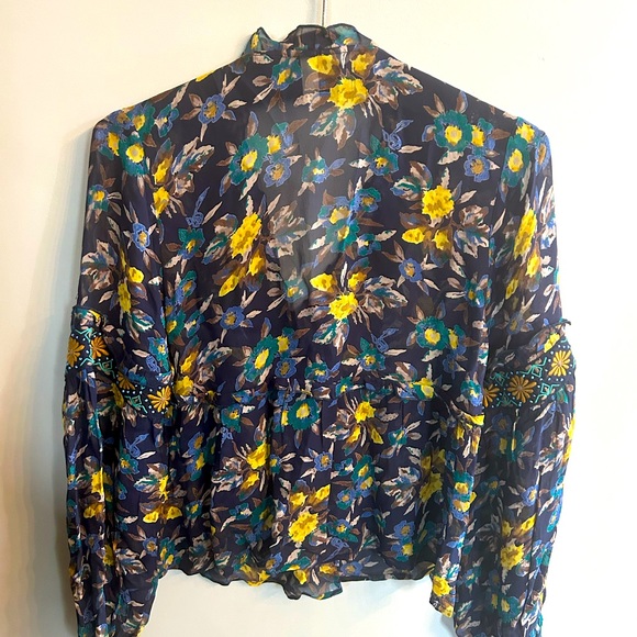 Anthropologie Meadow Rue bohemian blouse! ✌️ - Picture 3 of 4